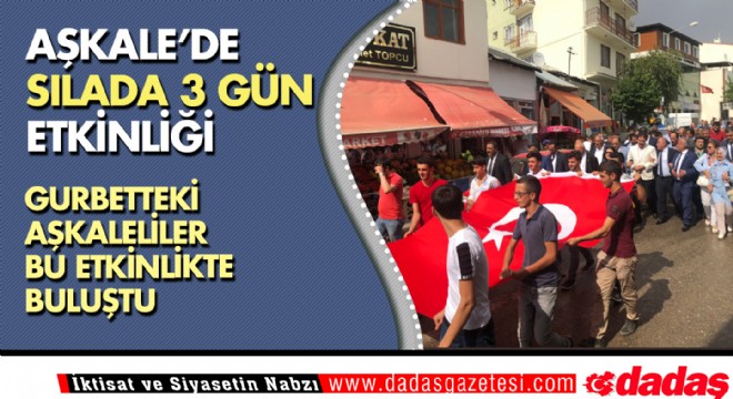 Aşkale’de “Sılada 3 gün” etkinliği 